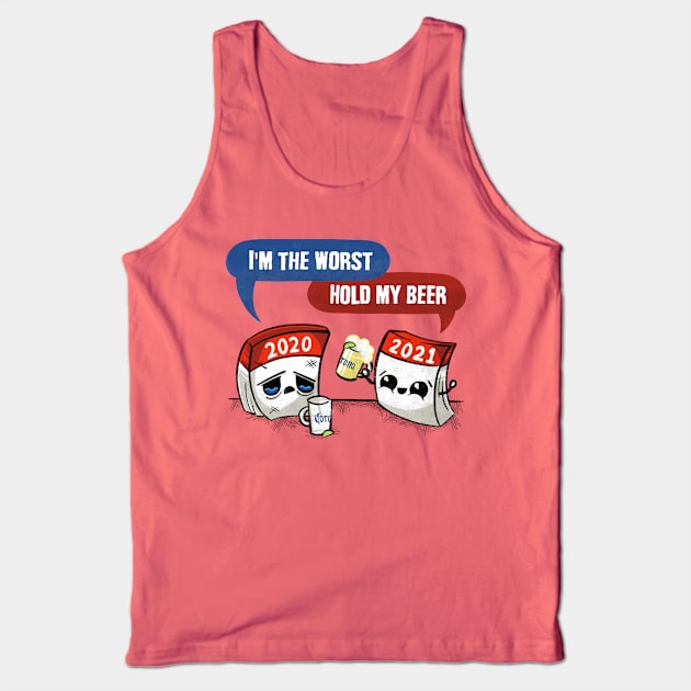 Hold My Beer Tank Top by BignellArt